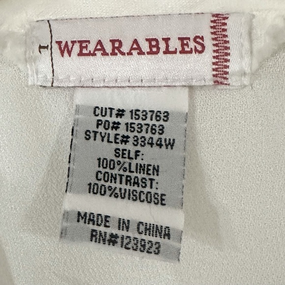 Wearables Cotton Linen Tunic Shift Dress - Picture 5 of 5